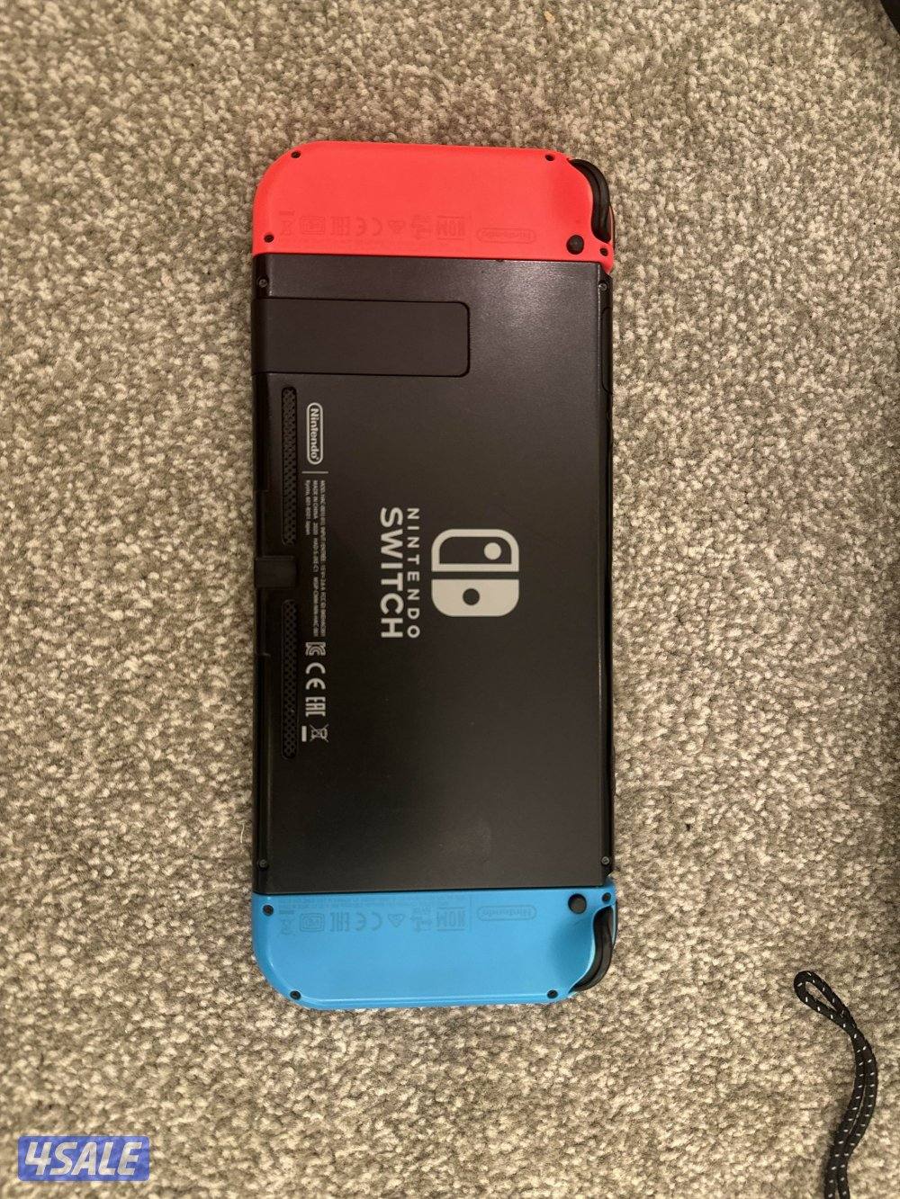 نينتندو سويتش معدل مساحة 512GB معه كامل الاغراض4