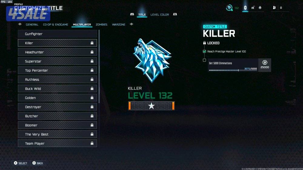 حساب بلاك اوبس 76