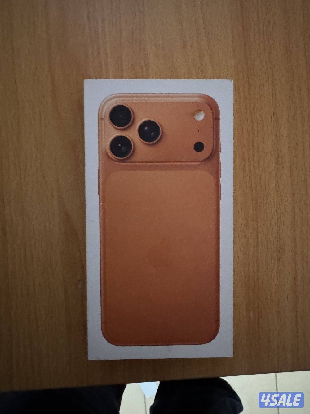 Iphone 17 pro max new unopened cosmic orange1