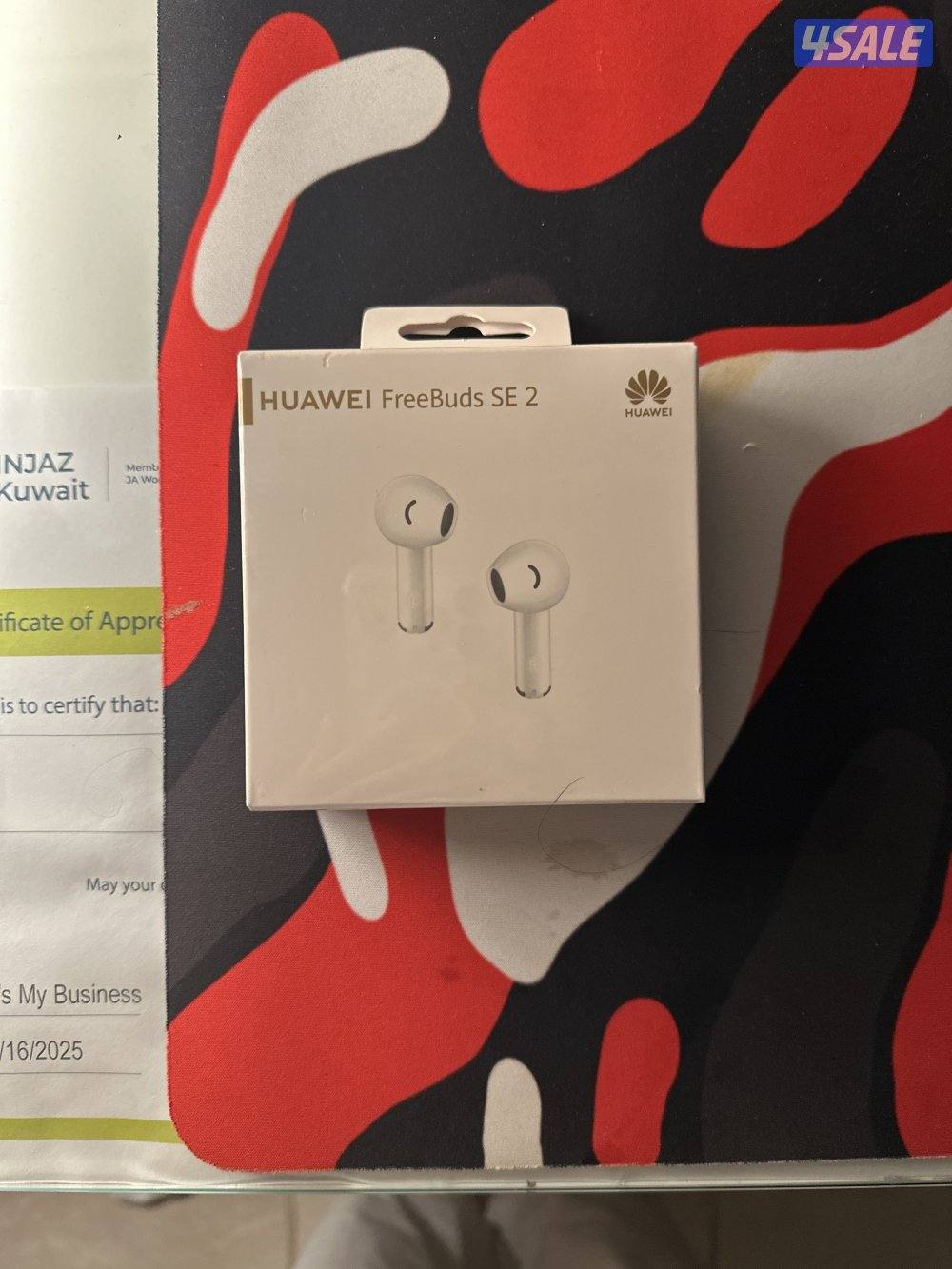 لللبيع سماعه توا متوفره عندنا هواوي اير بدس0