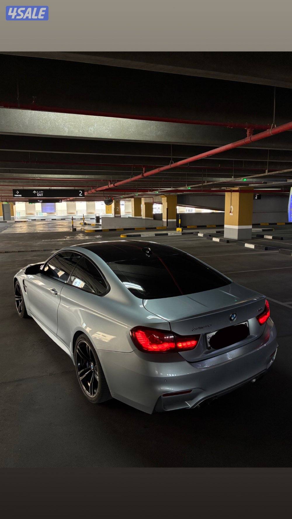 bmw m4 2015 f82 silver stone individual 4-1-1-8-0-1-4-0للاتصال1