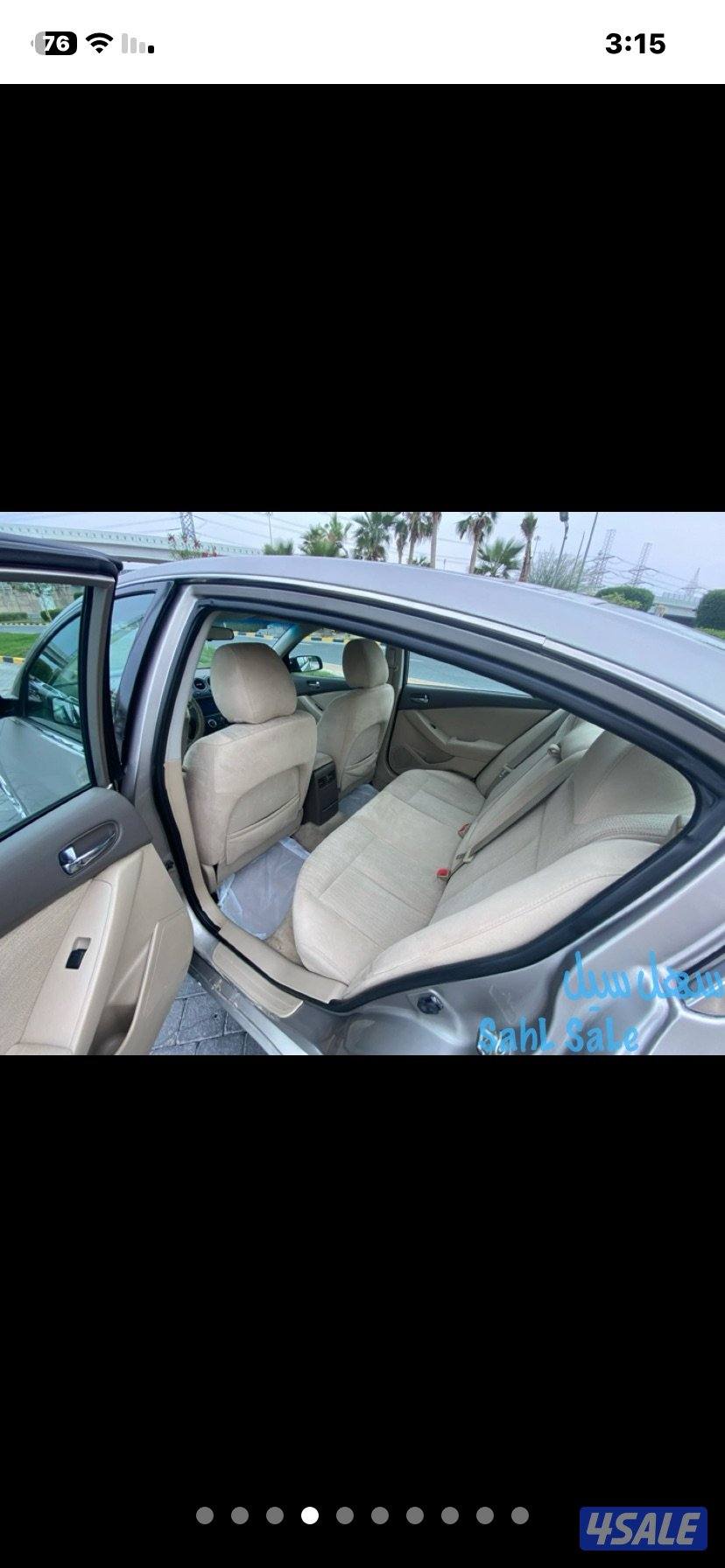 للبيع نيسان التيما موديل 2012 ماشي 157 ألف سيرفس منتظم6