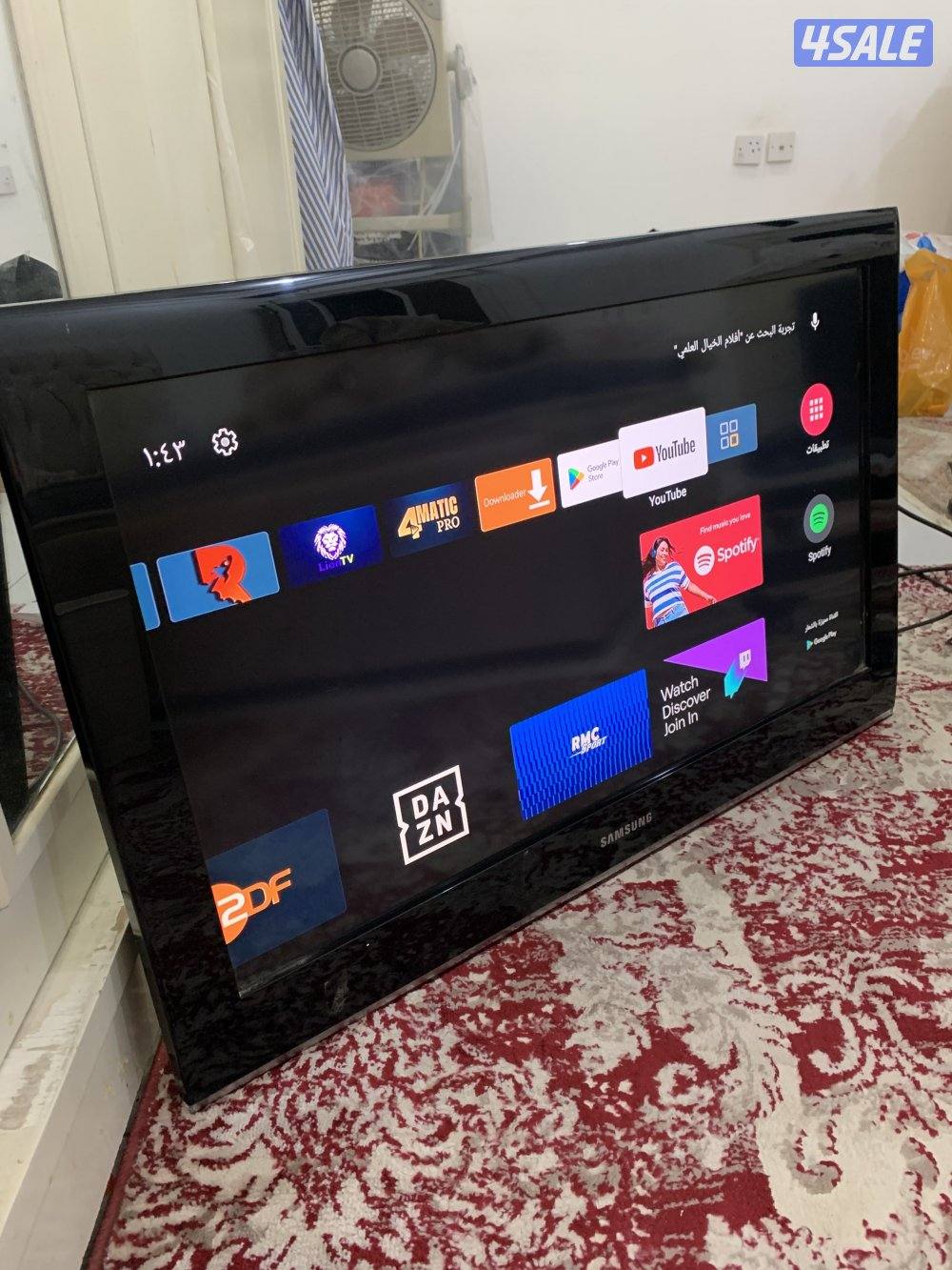 للبيع تلفزيونات  55 و 46 و 42 و 32 بوصه سمارت توصيل 24 ساعة1