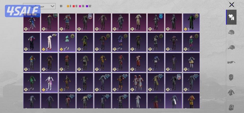 حساب ببجي للبيع بسعر ممتاز والصامل ماراح نقصر معاه6