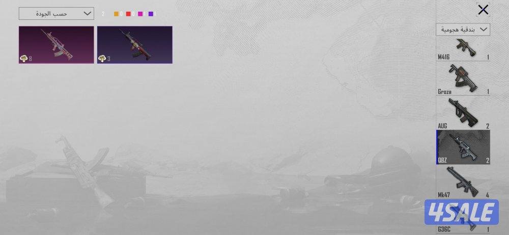 حساب ببجي للبيع بسعر ممتاز والصامل ماراح نقصر معاه10