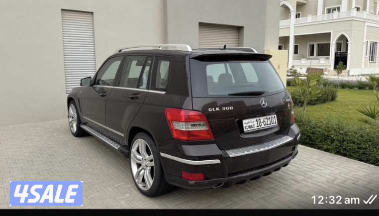 للبيع مرسيدس GLK موديل 20122