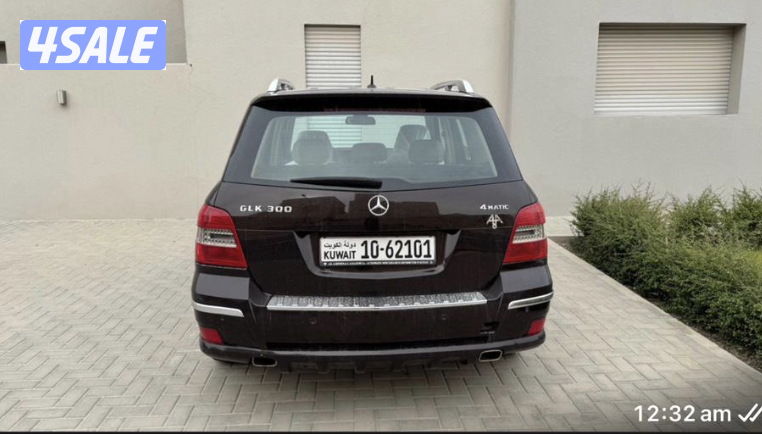 للبيع مرسيدس GLK موديل 20123