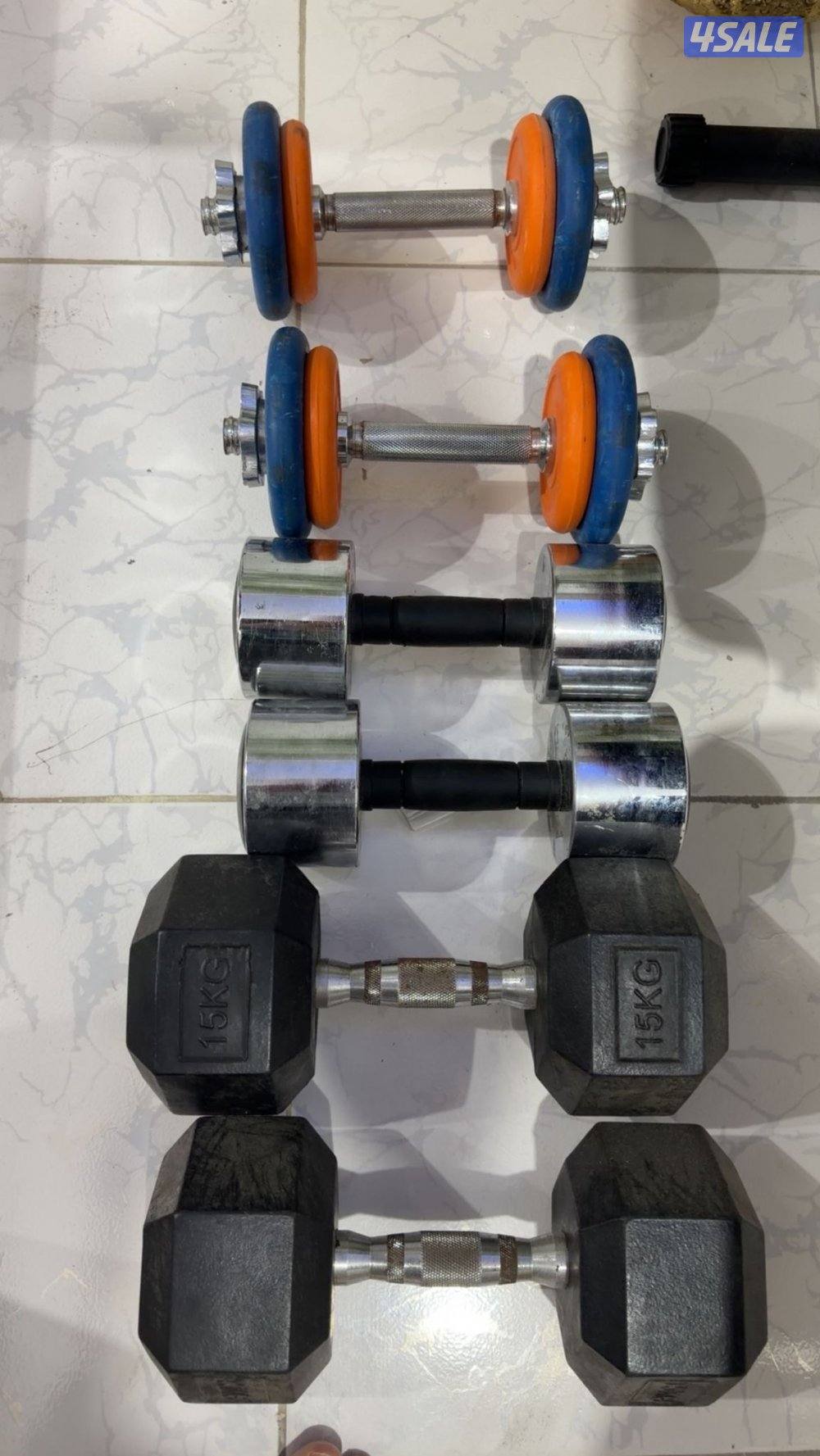 كرسي بنش + دامبل1