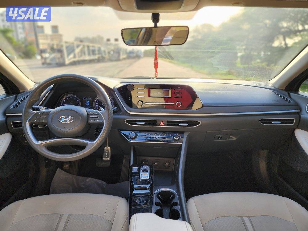 هيونداي سوناتا موديل 2022 عداد 171 ألف شرط الفحص قير وماكينة و شاصي6