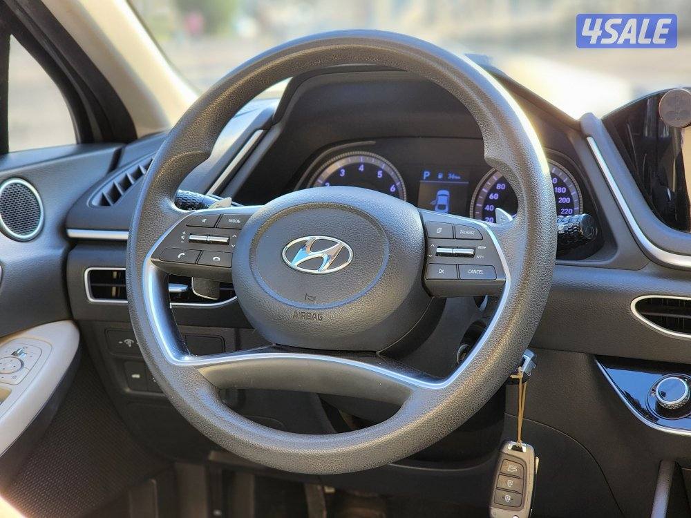 هيونداي سوناتا موديل 2022 عداد 171 ألف شرط الفحص قير وماكينة و شاصي8