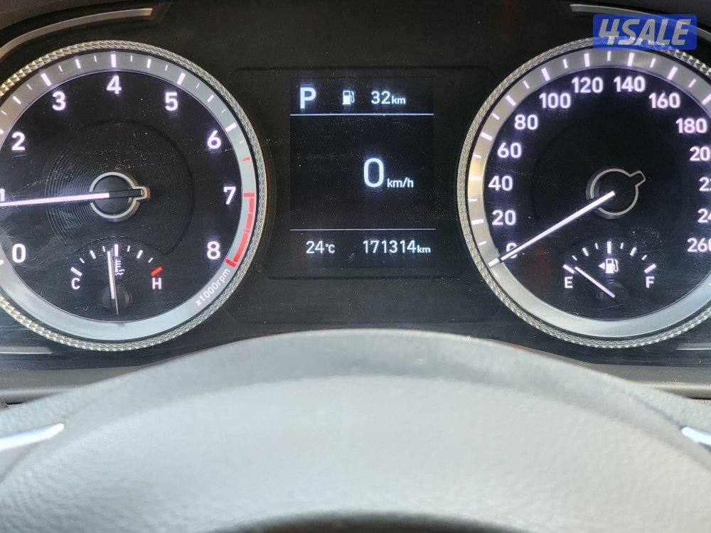 هيونداي سوناتا موديل 2022 عداد 171 ألف شرط الفحص قير وماكينة و شاصي12