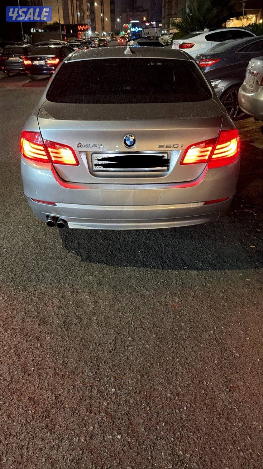 للبيع بي ام 520i ماشي 157 شرط الفحص قيم مكينه شاصي4
