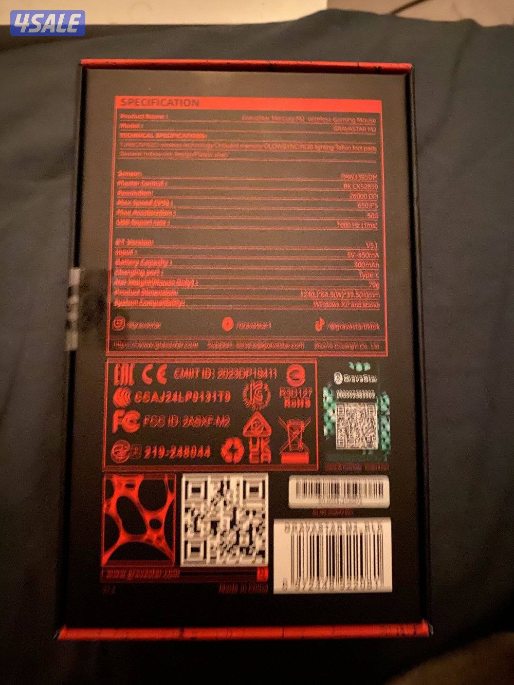 Gravastar wireless mouse for pc and xbox and ps52