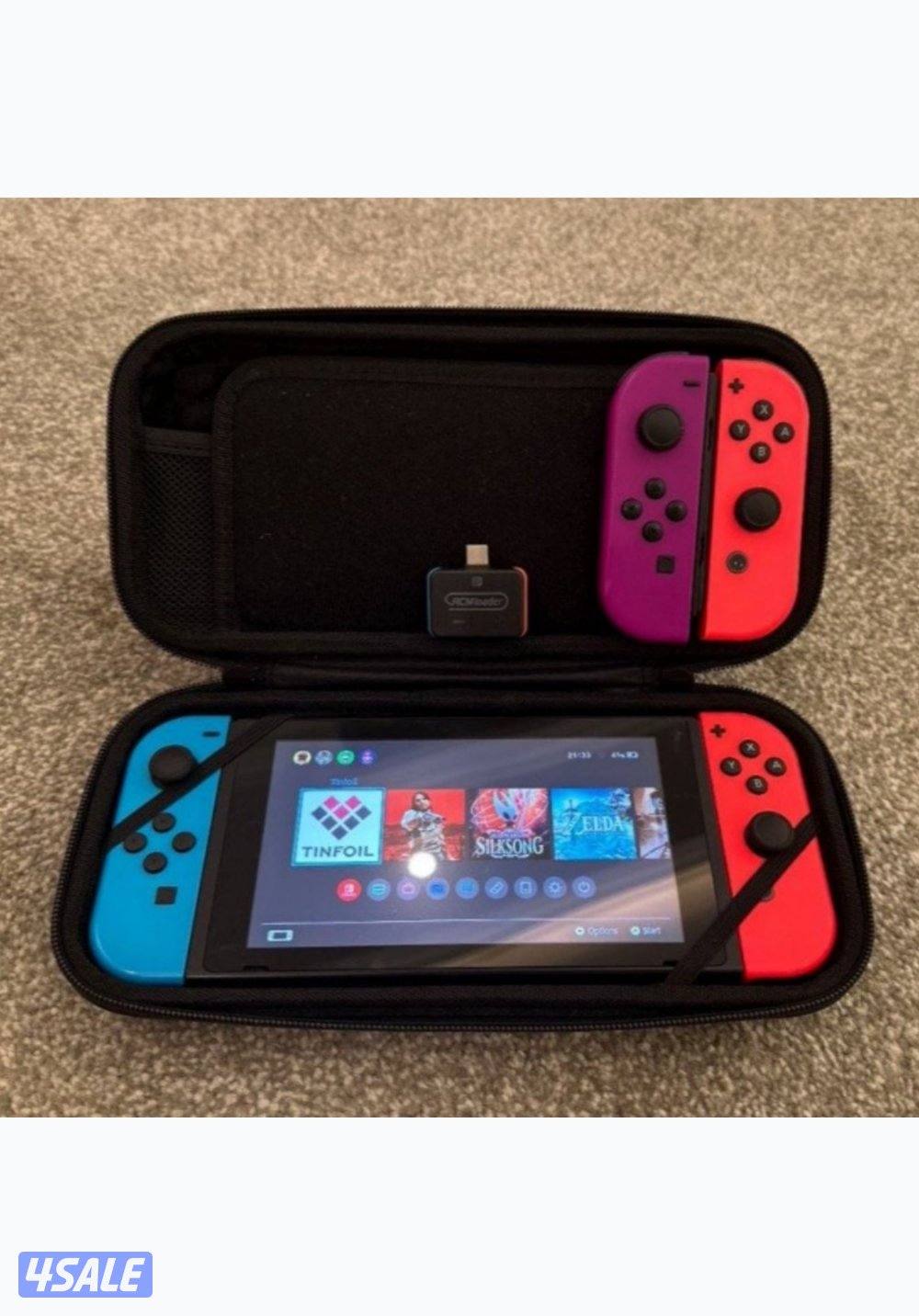 نينتندو سويتش مهكر بمساحة تخزين SD Card 512GB0