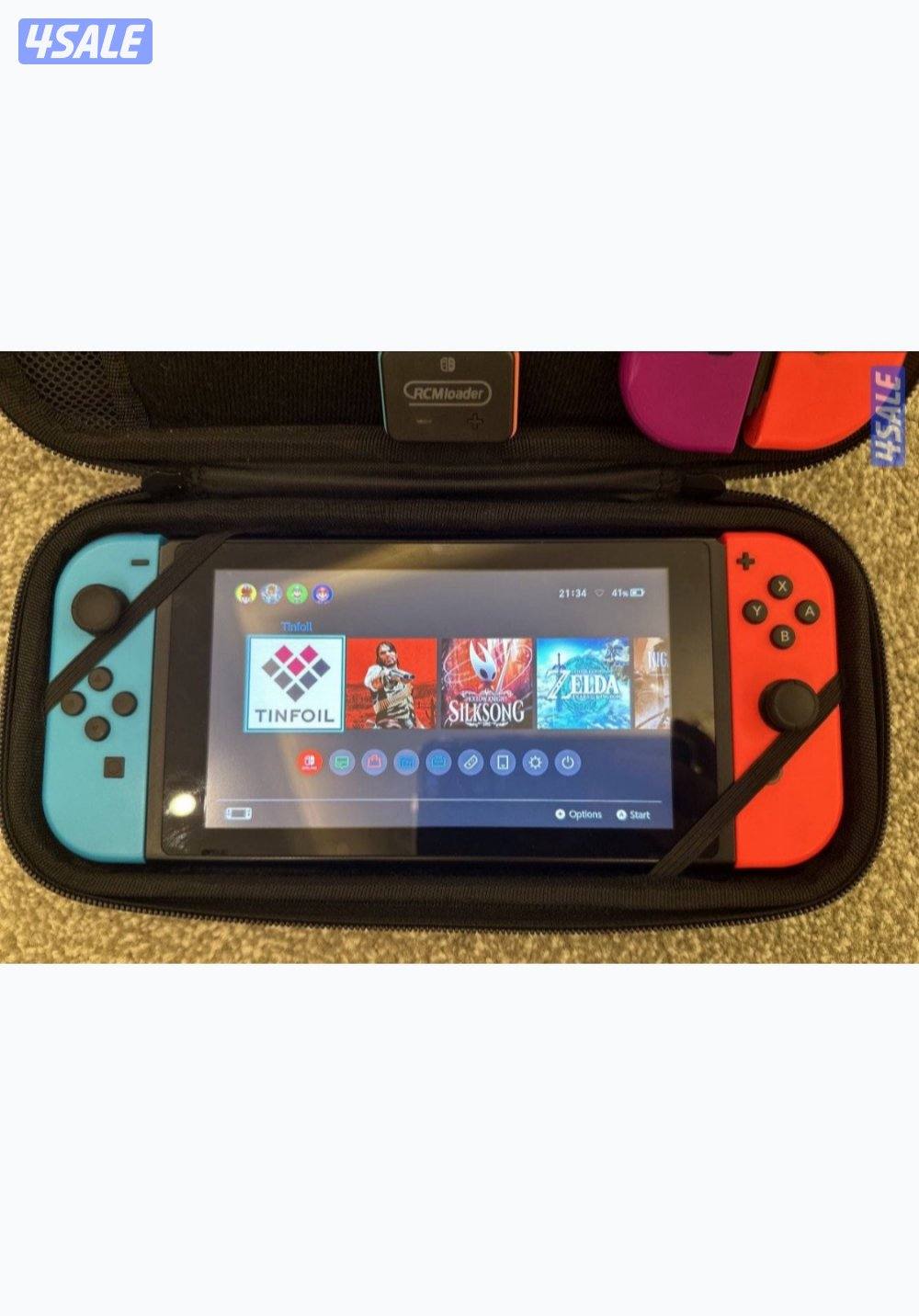 نينتندو سويتش مهكر بمساحة تخزين SD Card 512GB1