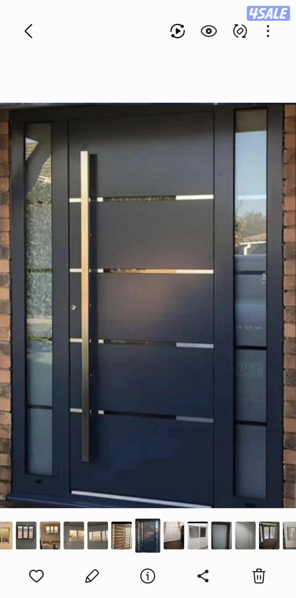 ابواب شبابك شتر المنيوم مطبخ المنيوم سقف ديكور مدحنه ستيل تصليح المنيو5