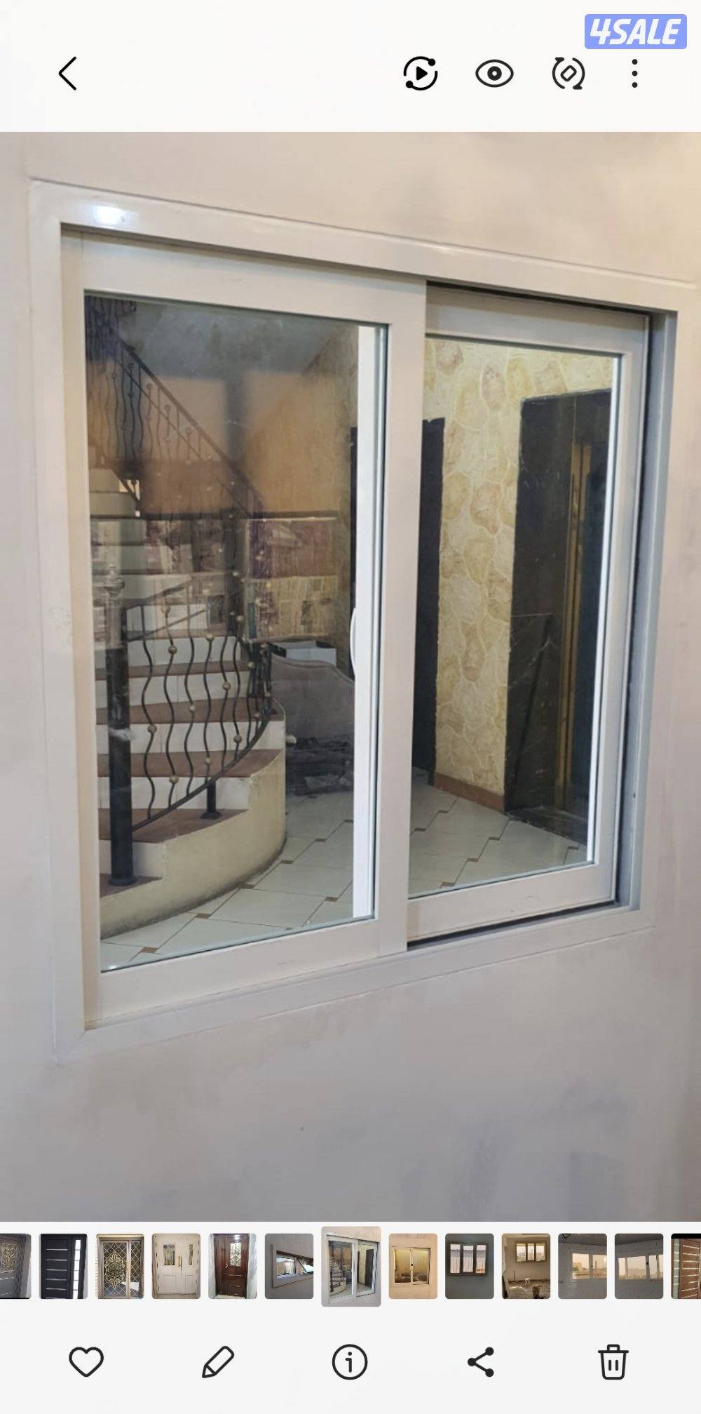 ابواب شبابك شتر المنيوم مطبخ المنيوم سقف ديكور مدحنه ستيل تصليح المنيو7