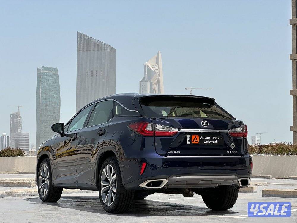 لكزسRX350 موديل2018 عداد75الف وارد الساير سيرفس منتظم2