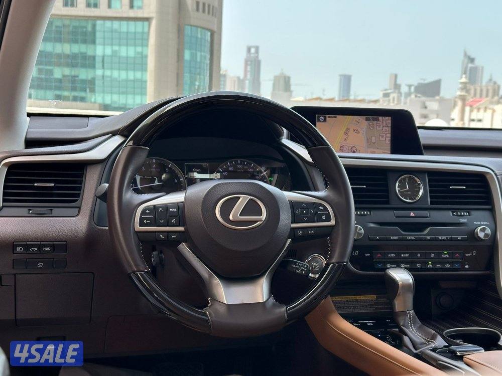 لكزسRX350 موديل2018 عداد75الف وارد الساير سيرفس منتظم4