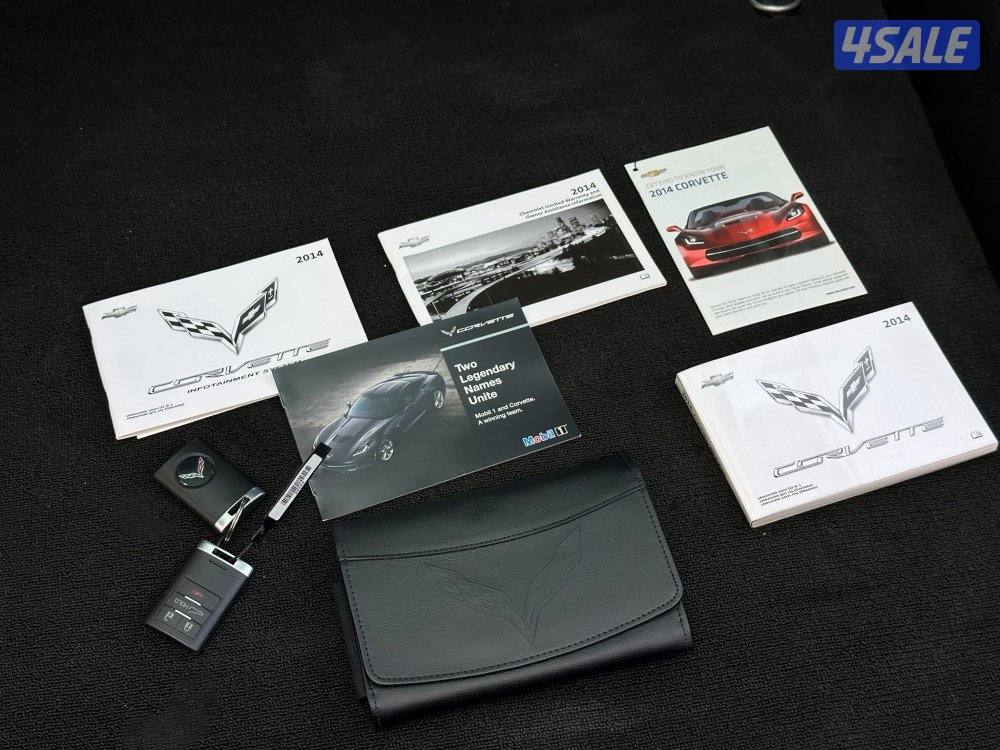 كورفيتC7 LT3 موديل2014 عداد70الف سيرفس منتظم وارد امريكا+ملف بالغانم10