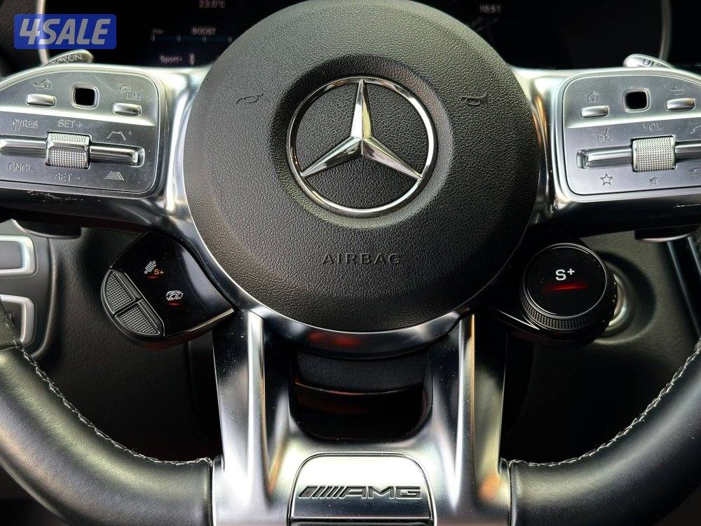 مرسيدسC63S AMG موديل2020 عداد109الف وارد الملا سيرفس منتظم+تصريح مرور8