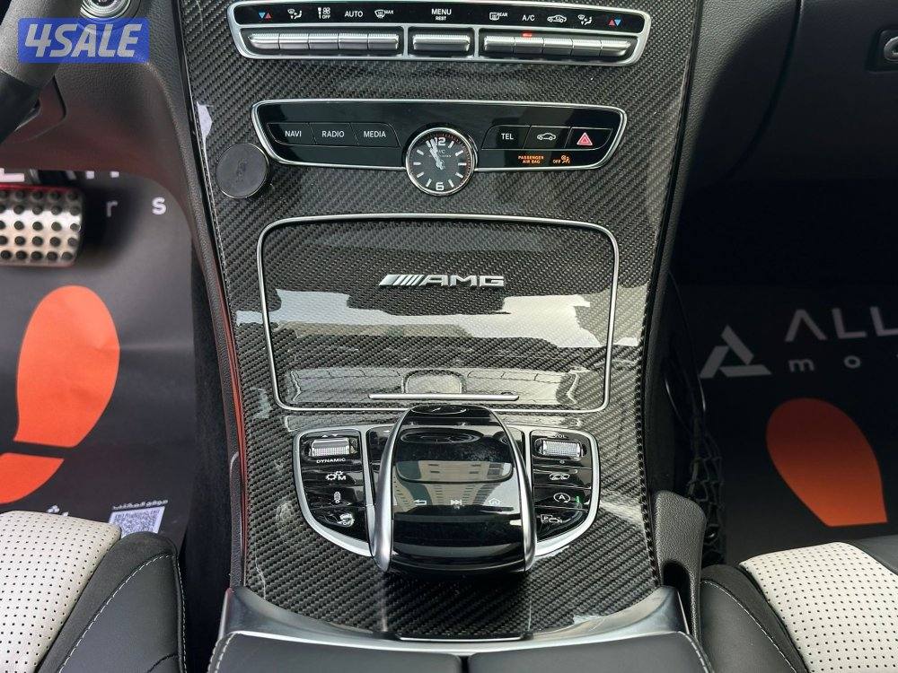 مرسيدسC63S AMG موديل2020 عداد109الف وارد الملا سيرفس منتظم+تصريح مرور13