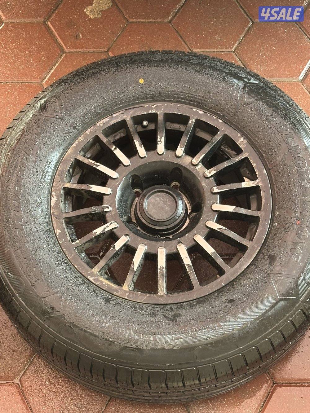 للبيع رنقات برايد عليها رشه مطفي اسود الرجات نظيفه لا جاها مخرطه4