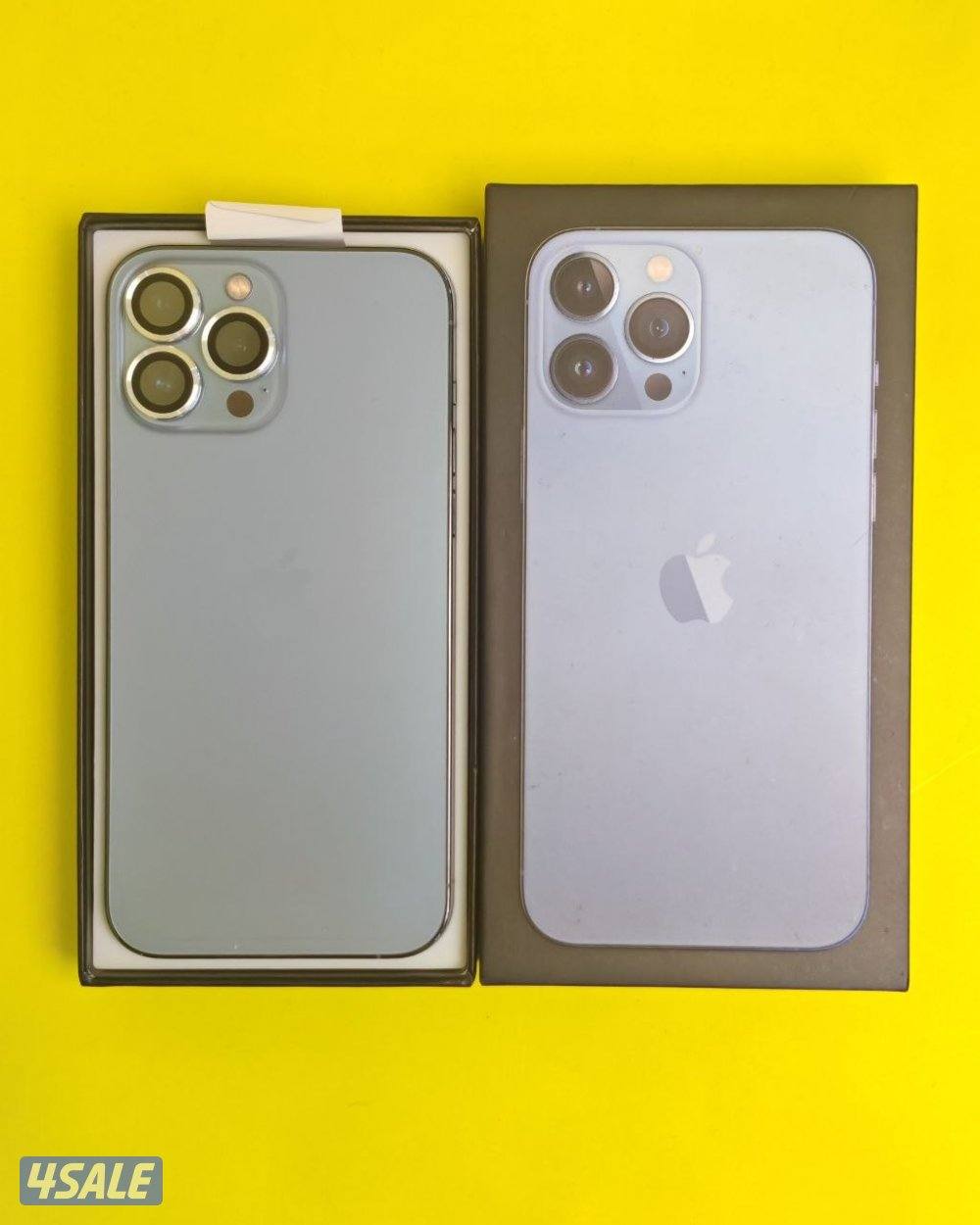 ايفون 13 برو ماكس – 512 جيجا – أزرق بطارية 86% مستعمل كالجديد0