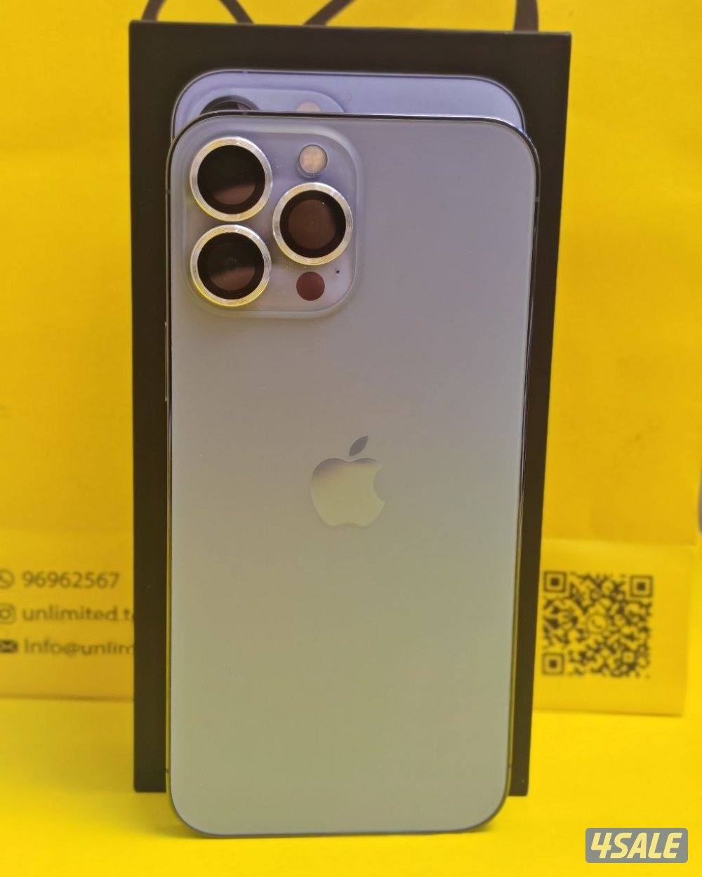 ايفون 13 برو ماكس – 512 جيجا – أزرق بطارية 86% مستعمل كالجديد4