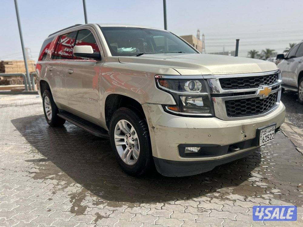 شيفرولية تاهو LS موديل 2017 ماشى 236.000 k.m وارد الغانم .صبغ وكاله1