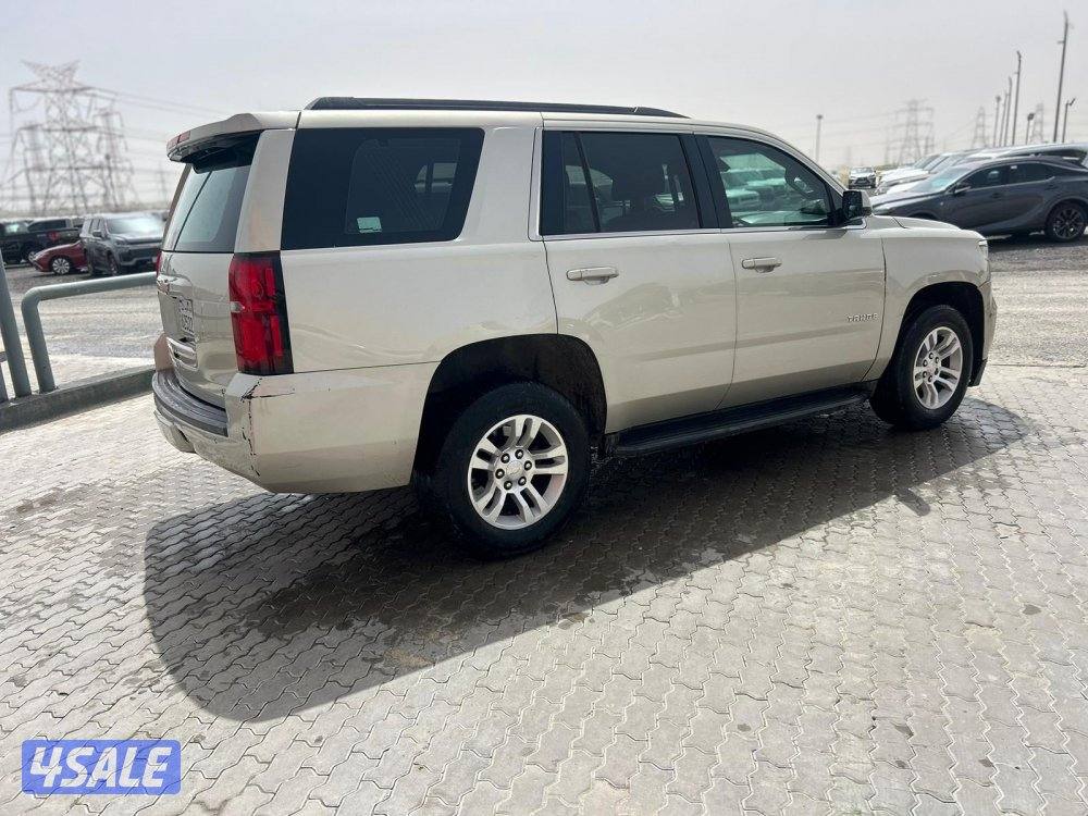 شيفرولية تاهو LS موديل 2017 ماشى 236.000 k.m وارد الغانم .صبغ وكاله3