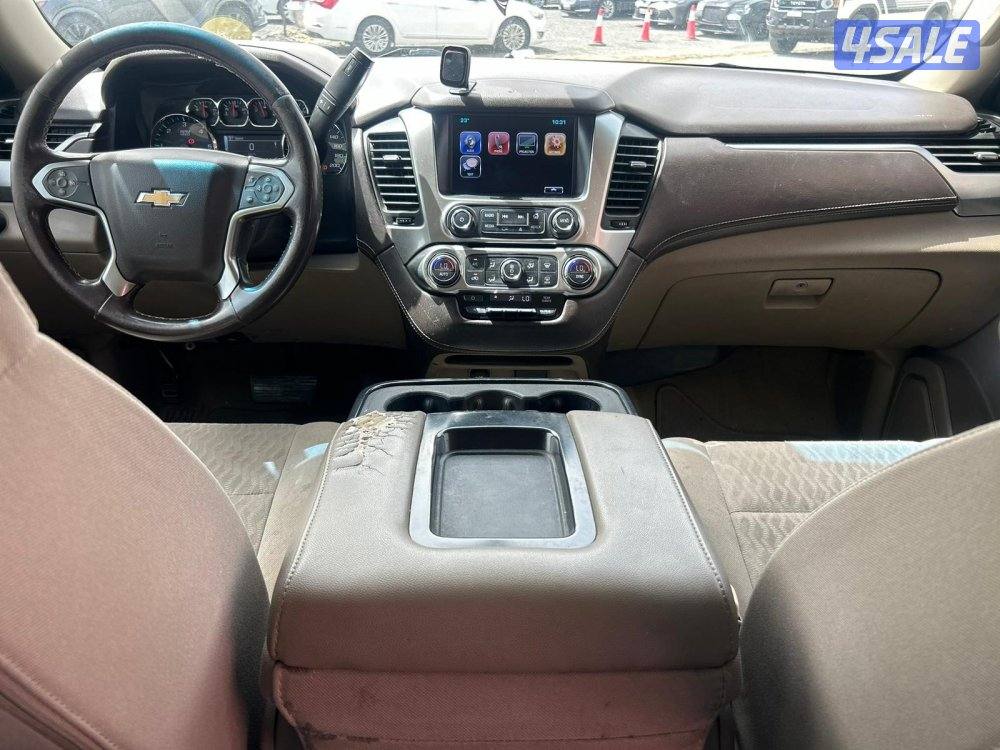 شيفرولية تاهو LS موديل 2017 ماشى 236.000 k.m وارد الغانم .صبغ وكاله6