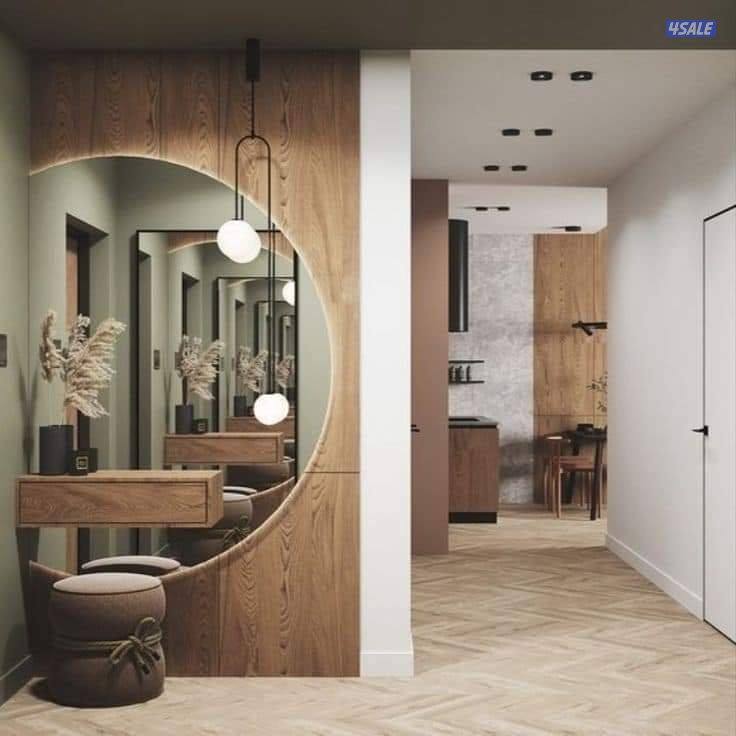 ديكورات خشب - جبس  بديل شابرد تربنتين وييجارات خلفية تلفزيون اصباغ جام11