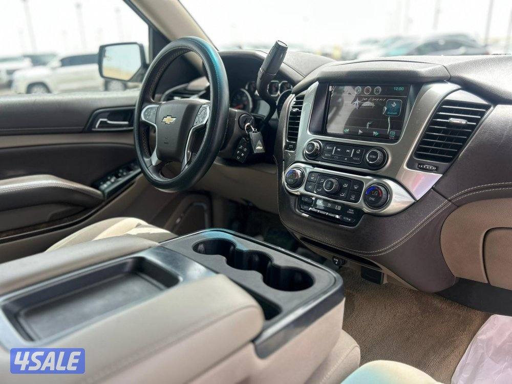 شيفرولية تاهو LT موديل 2015 ماشى 415.000 k.m  وارد الغانم .صبغ وكالة7