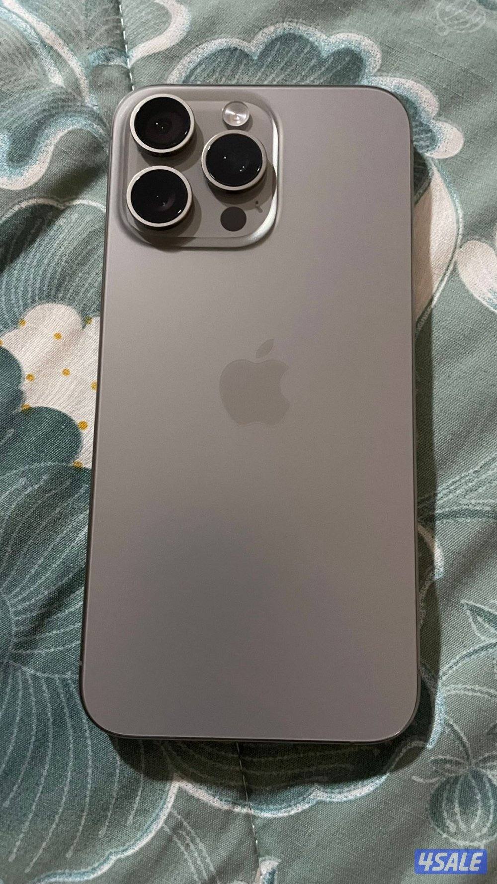 آيفون 15برو مكس 512 قيقا5