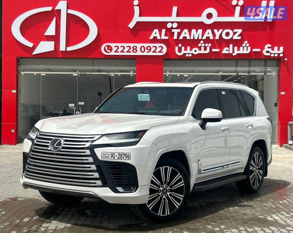 لكزس LX600 درجة اولى  twinturbo .V6 موديل 2025 ماشي 39.000 k.m  وارد0