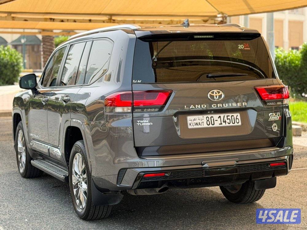 لاندكروز 2024 صبغ الوكاله ايرو اس تيربو3