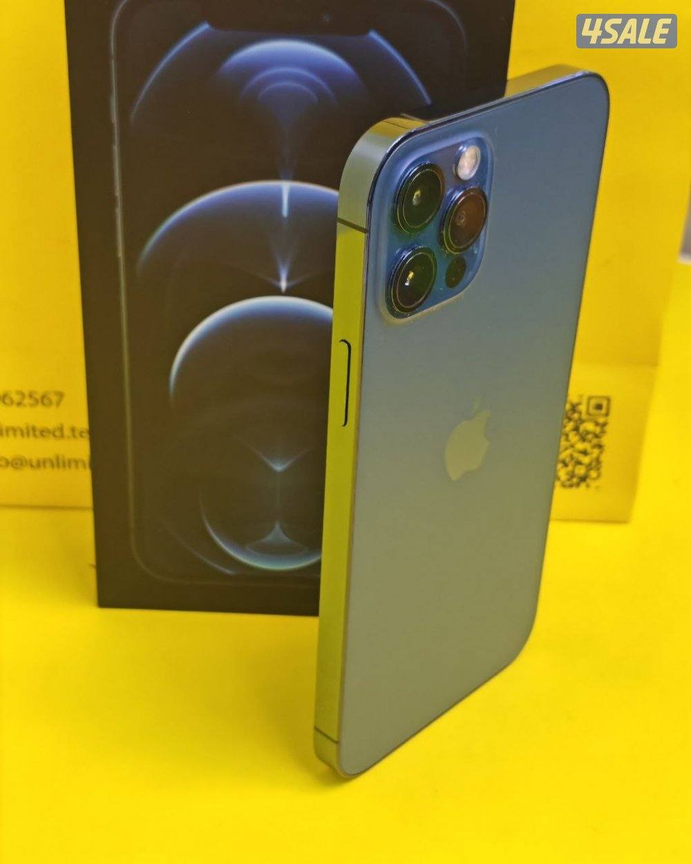 ايفون 12 برو – 256 جيجا – أزرق بطارية 77% مستعمل كالجديد5