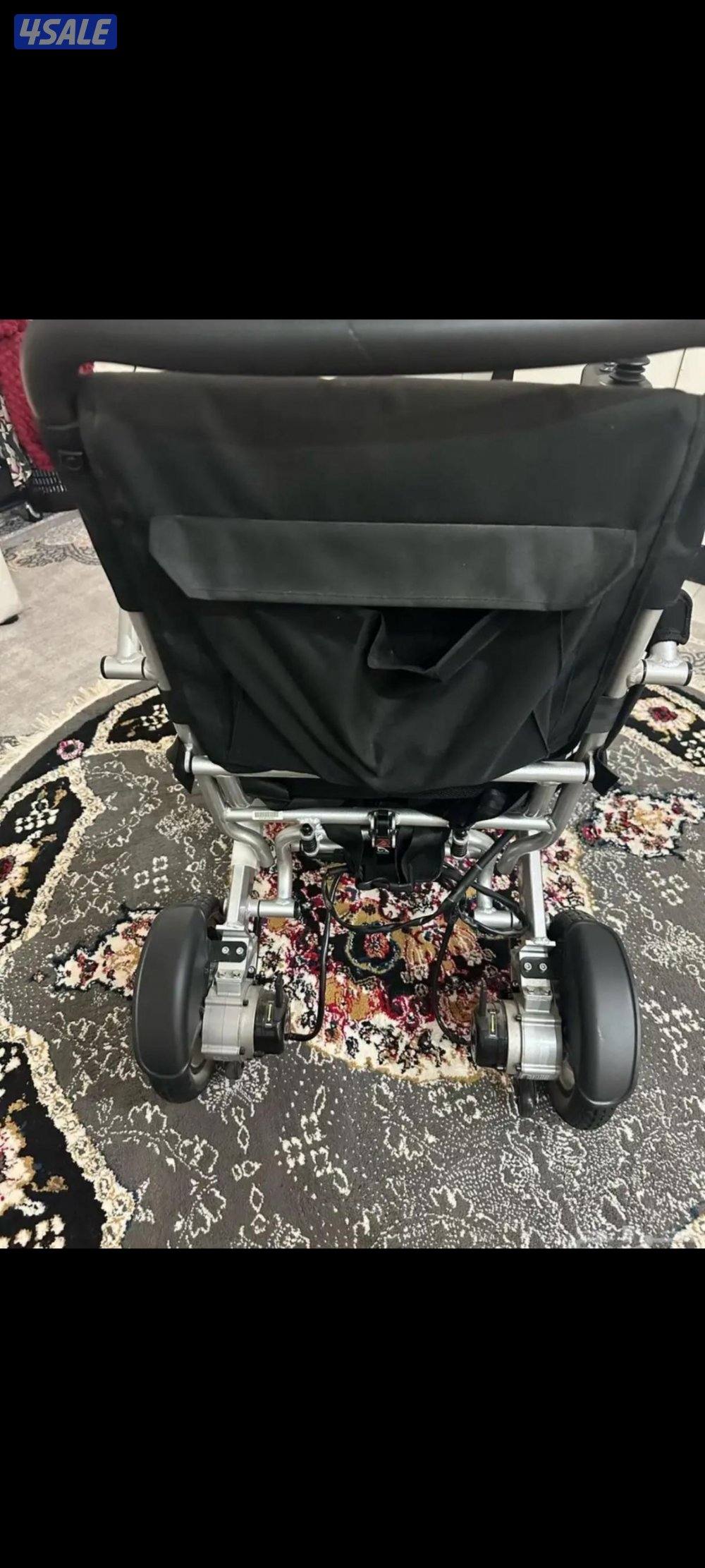 كرسي كهربائي بحاله جديده تواصل وتساب فقط قابل للتفاوض2