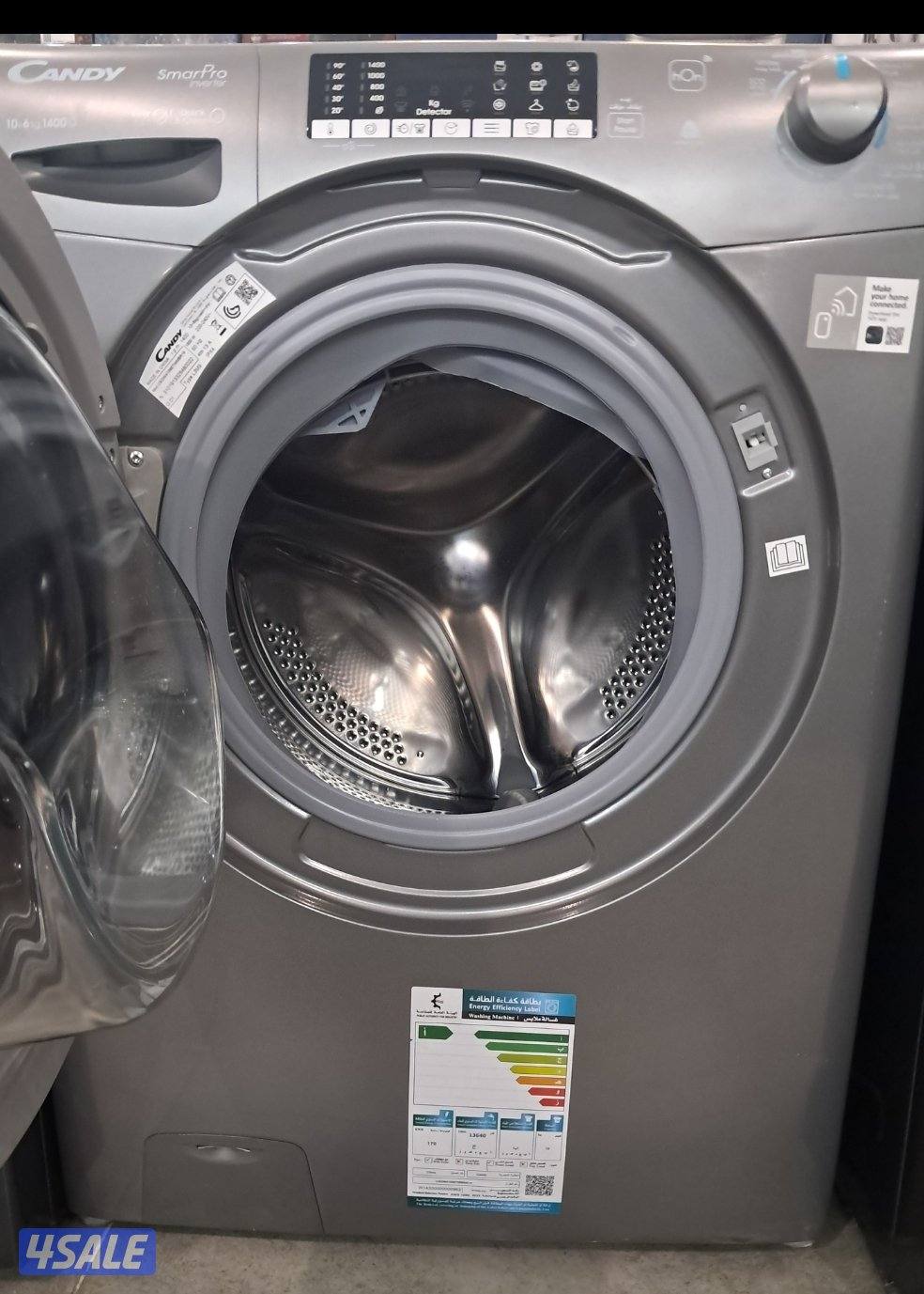 غسالة إيطالي بالمجفف CANDY سعة ١٠ كيلو جديدة تماما للبيع2
