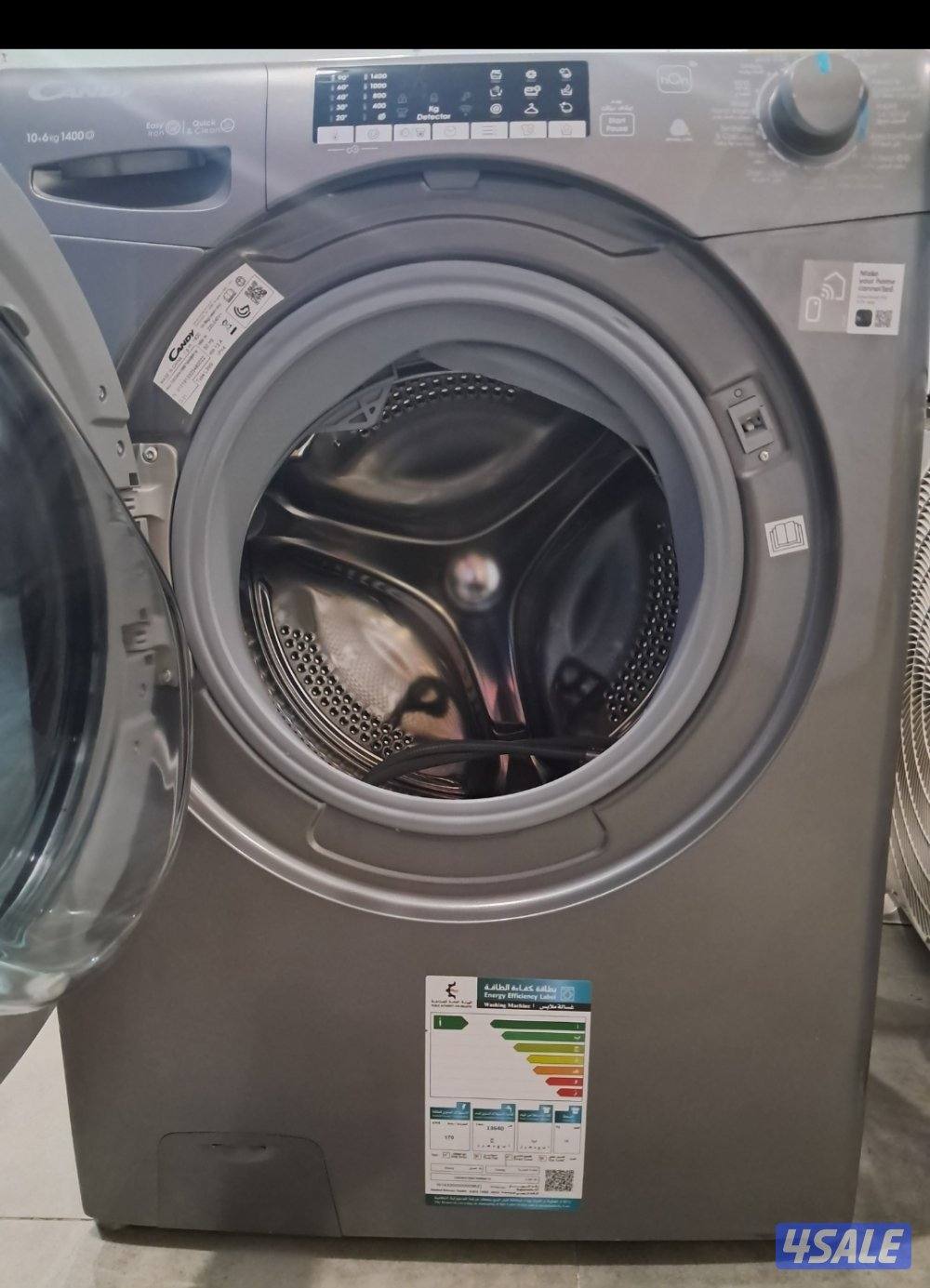 غسالة إيطالي بالمجفف CANDY سعة ١٠ كيلو جديدة تماما للبيع3