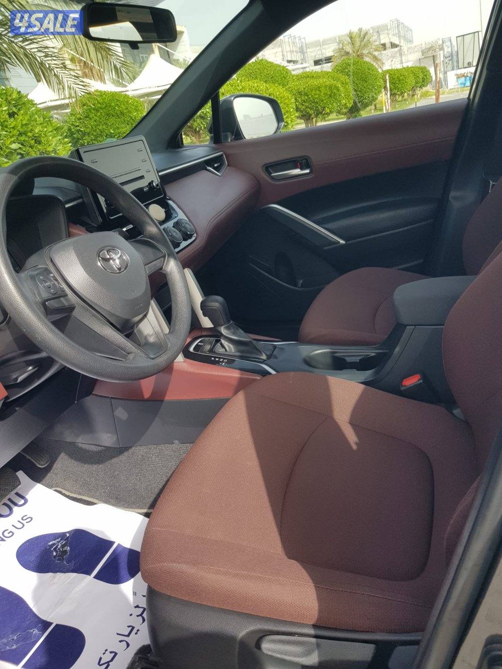 للبيع تويوتا كورولا كروس موديل 2024 عداد 10 آلاف فقط صبغ وكاله4