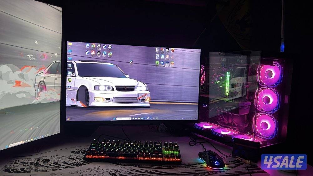 للبيع بي سي قوي مع اغراضه ست اب كامل الوصف كل شي0