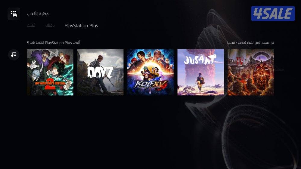 حساب سوني أمريكي للبيع للسوم5