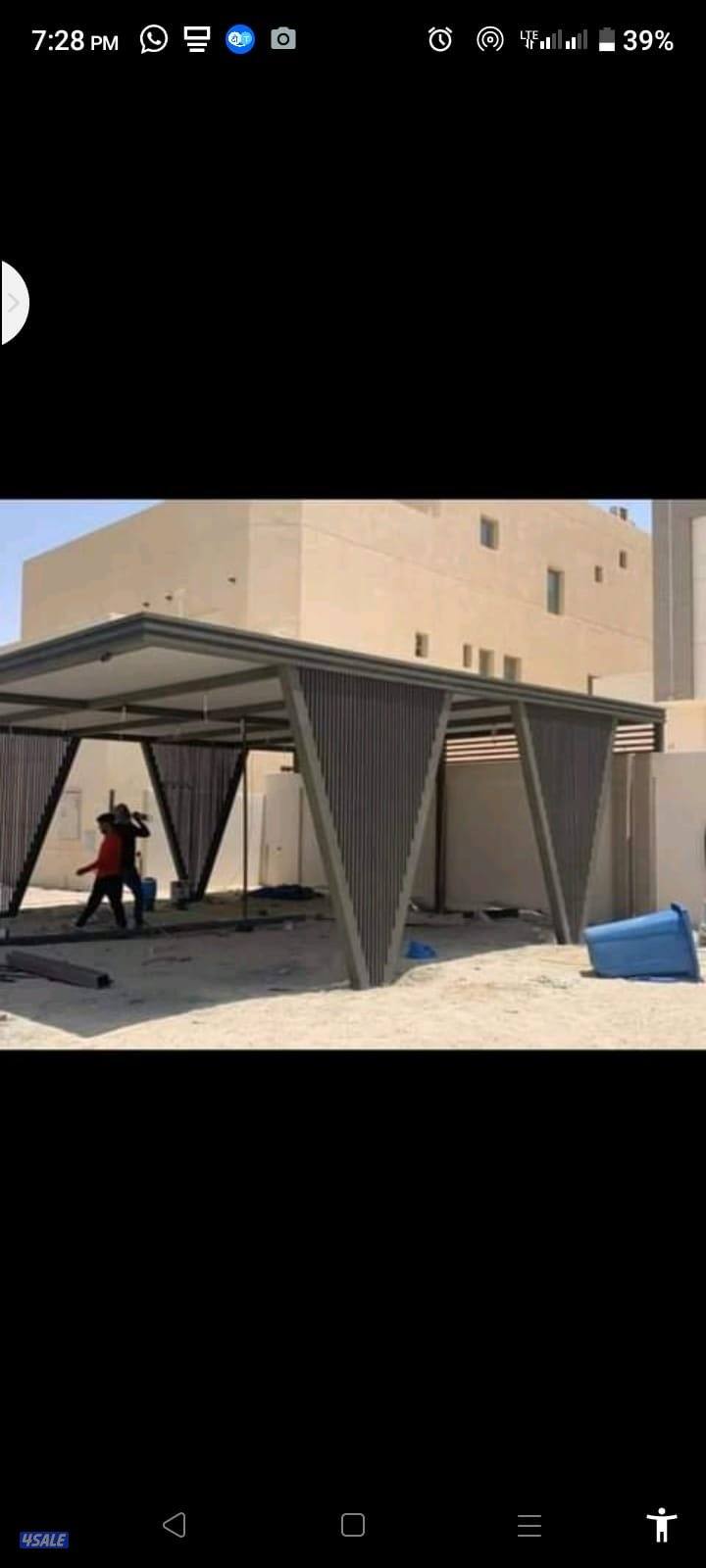 حداد مظلات وسلالم وابواب حدي ودرابزين وديوانيات3