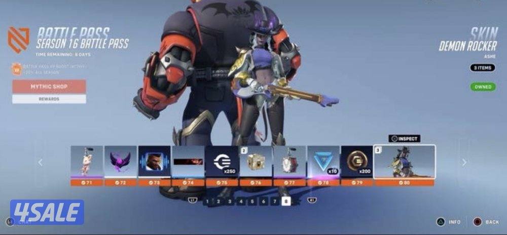 حساب اوفر واتش للبيع + للسوم12