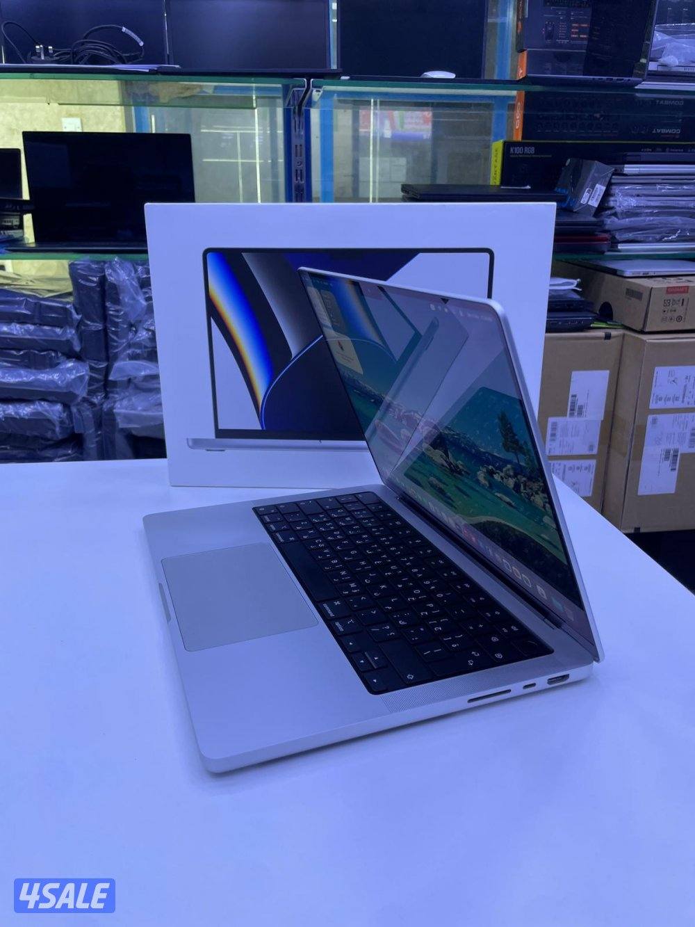 للبيع  Mac Pro M1 pro 14-inch بحالة ممتازة جدًا كالجديد1