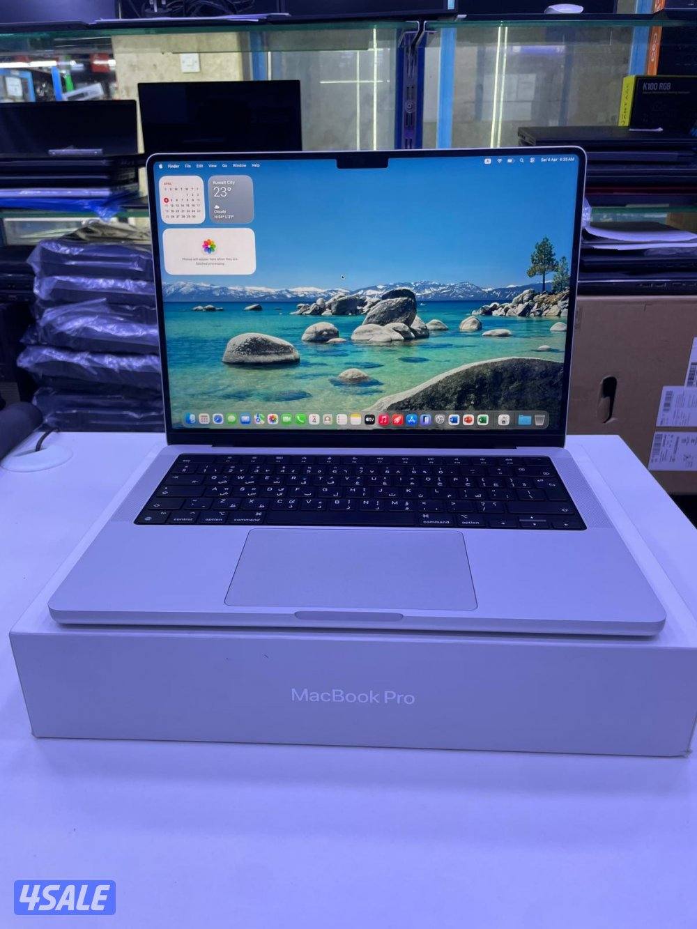 للبيع  Mac Pro M1 pro 14-inch بحالة ممتازة جدًا كالجديد4