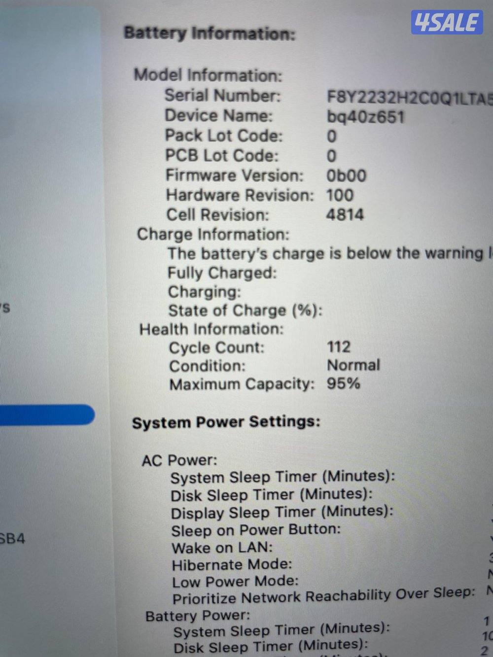 للبيع  Mac Pro M1 pro 14-inch بحالة ممتازة جدًا كالجديد8