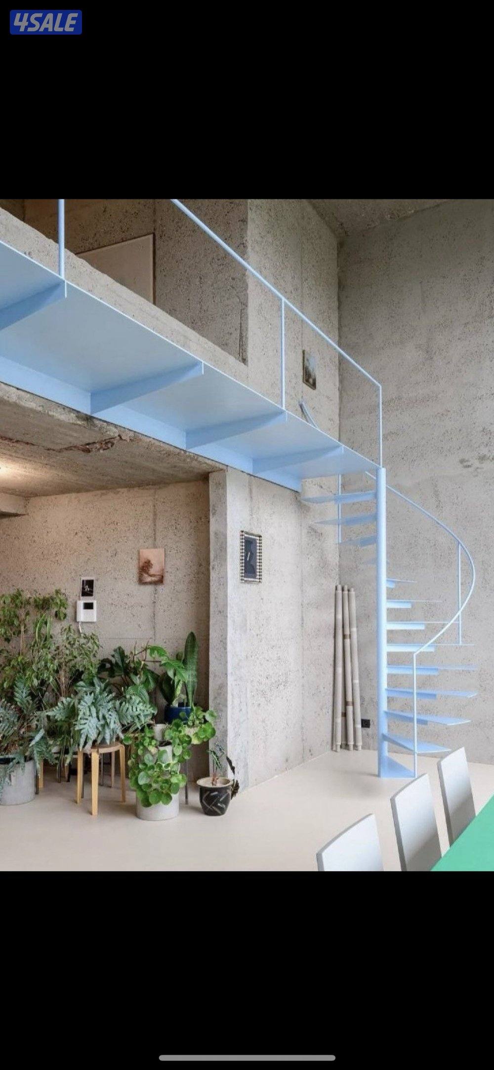 تصميم وتنفيذ اعمال حدادة سلالم/عوازل/ارفف/وغيرها من الاعمال2